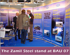The Zamil Steel stand at BAU 07