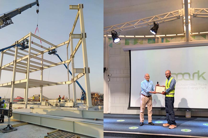 ZSCC supplies ConXtech steel structures for Saudi Aramco's King Salman Energy Park project