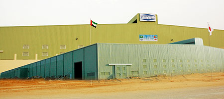 Zamil Steel PEB plant in U.A.E, Ras Al Khaimah