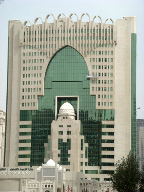 <b>Project:</b> Al Awqaf Tower<br><b>Client:</b> Qatar Islamic Bank<br><b>Weight:</b> 1,810<br><b>Job Site:</b> Qatar